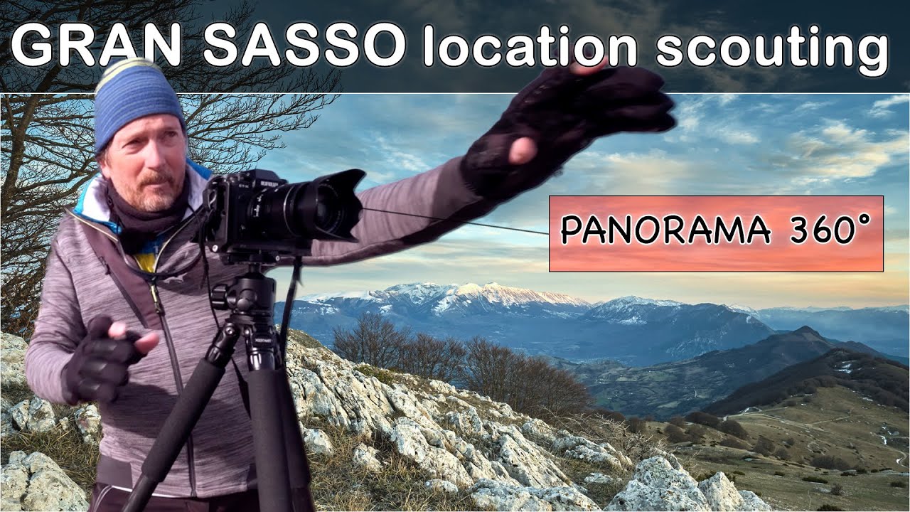 GRAN SASSO:  escursionismo e fotografia di paesaggio sul Monte Cappucciata e un panorama a 360 gradi