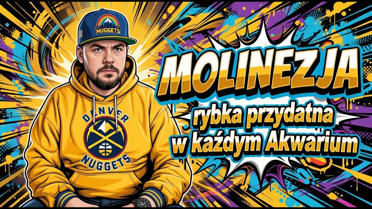 MOLINEZJA rybka przydatna w każdym Akwarium
