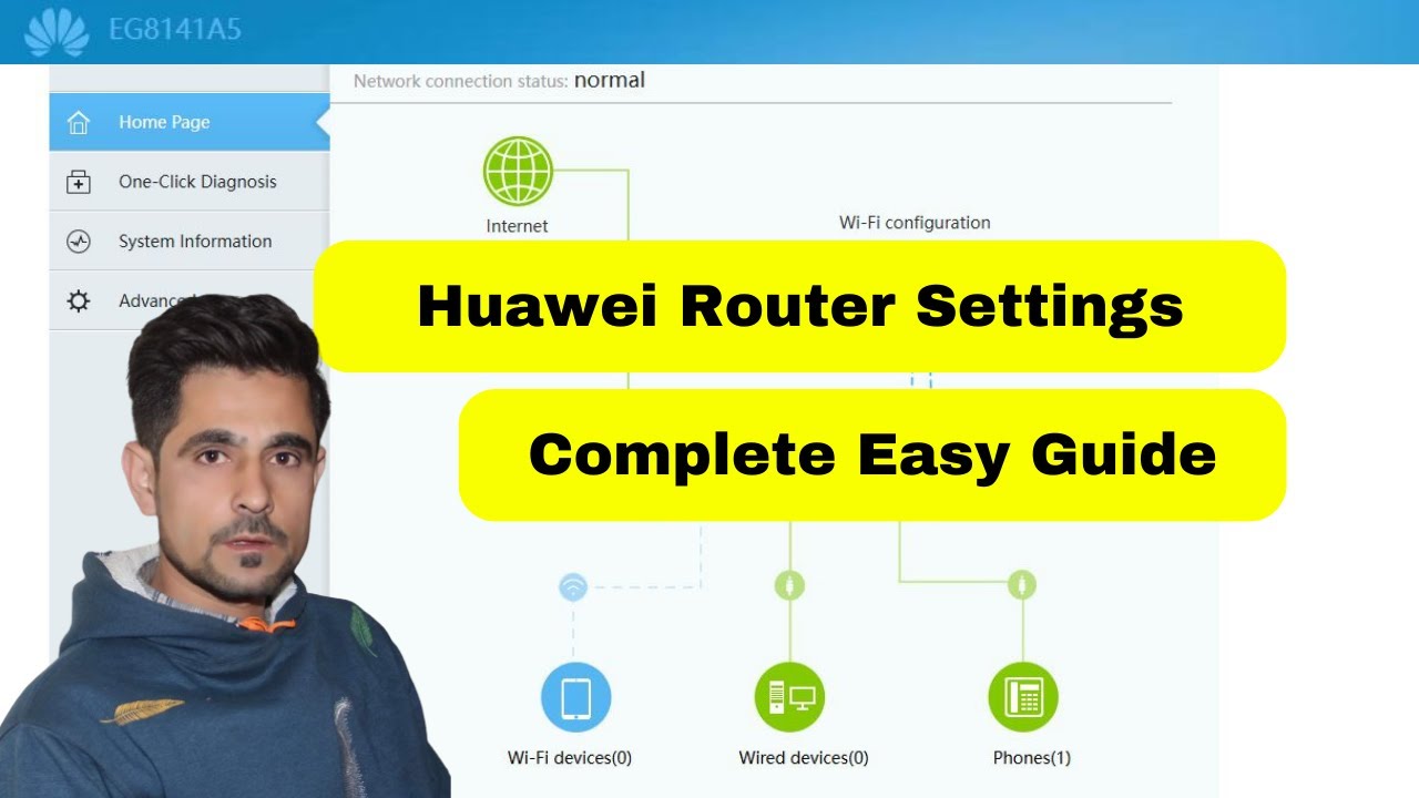 Huawei Router Complete Settings | Easy Setup Guide 2025