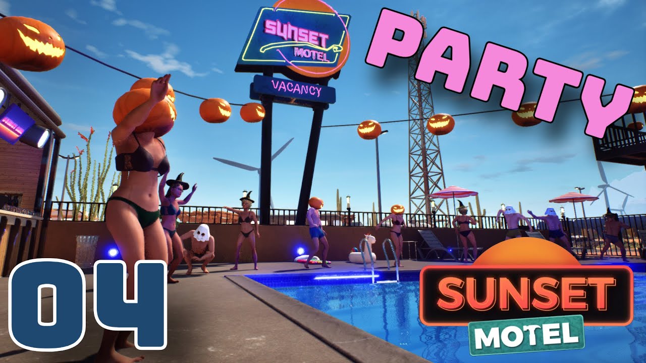 A Halloween Pool Party at the Sunset Motel - Sunset Motel - Ep 4