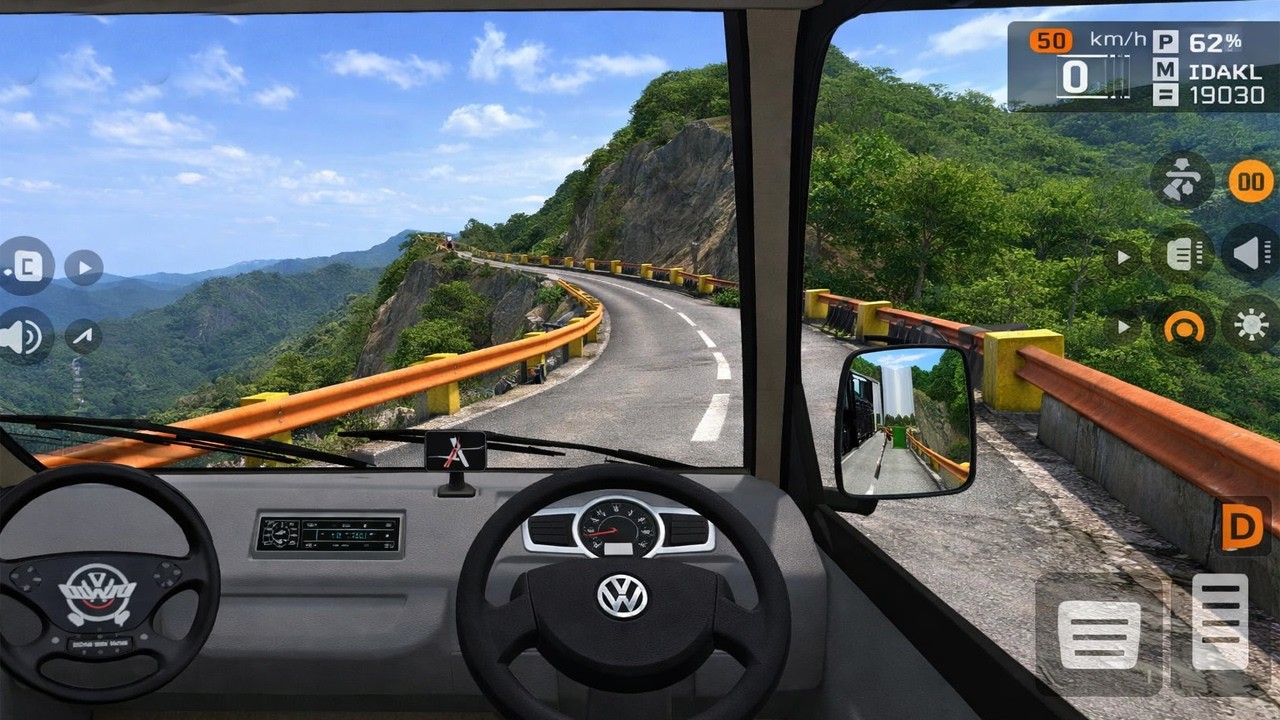 Mini Pickup Truck Driving | Bus Simulator Indonesia Gameplay | Indo Drive Games