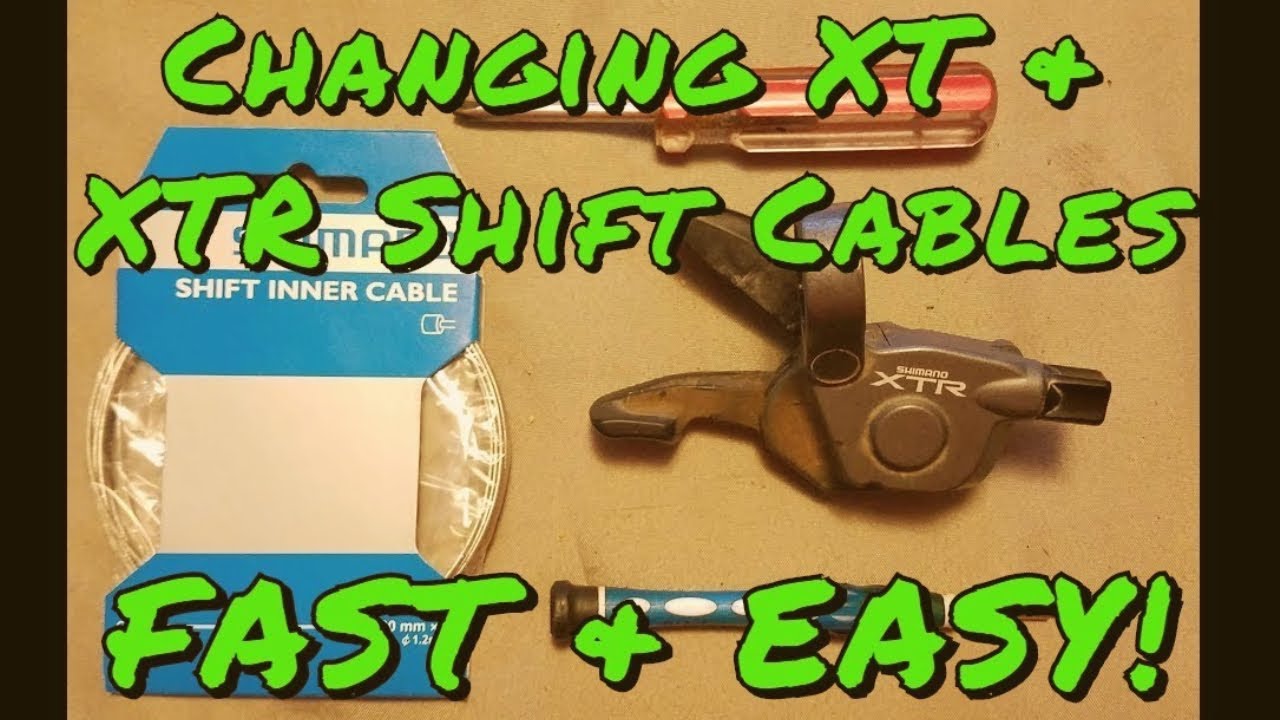 Shimano XT XTR New Shift Cables: 8 speed x 2/3 speed! SL-M950 & Similar!