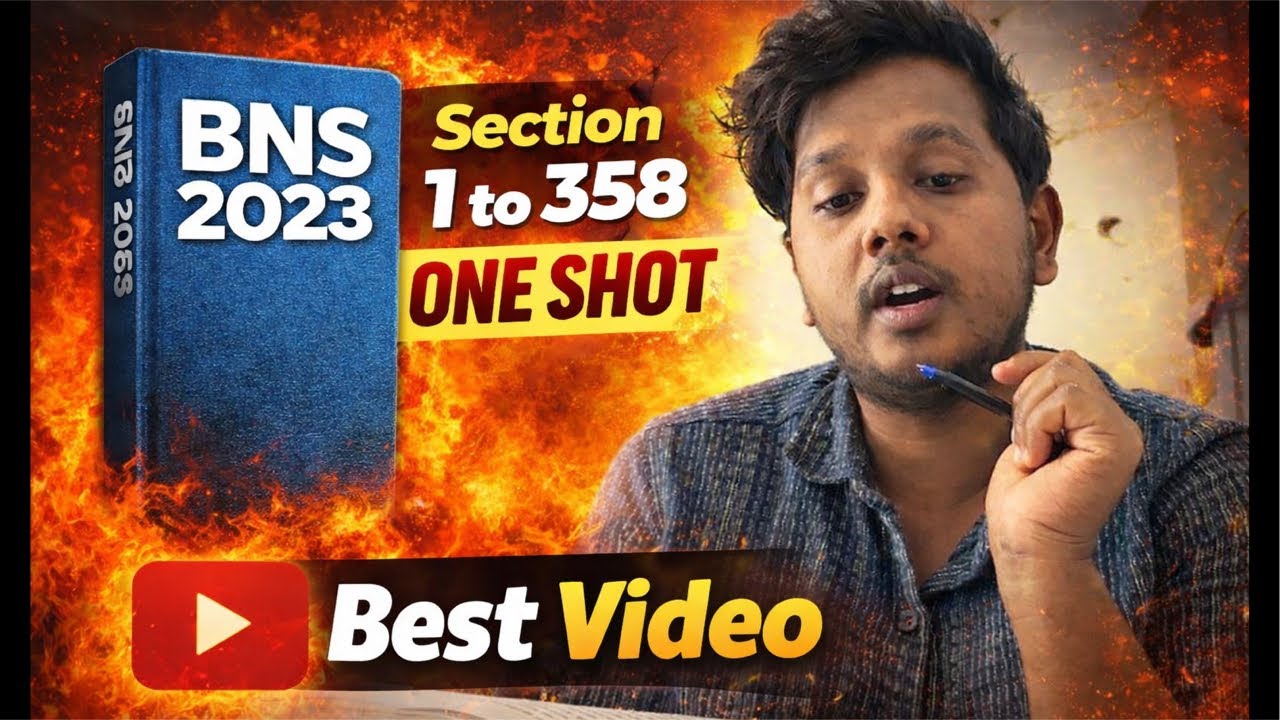 ONE SHOTS OF BNS 2023 || Full Revision in one Shots || #bns2023