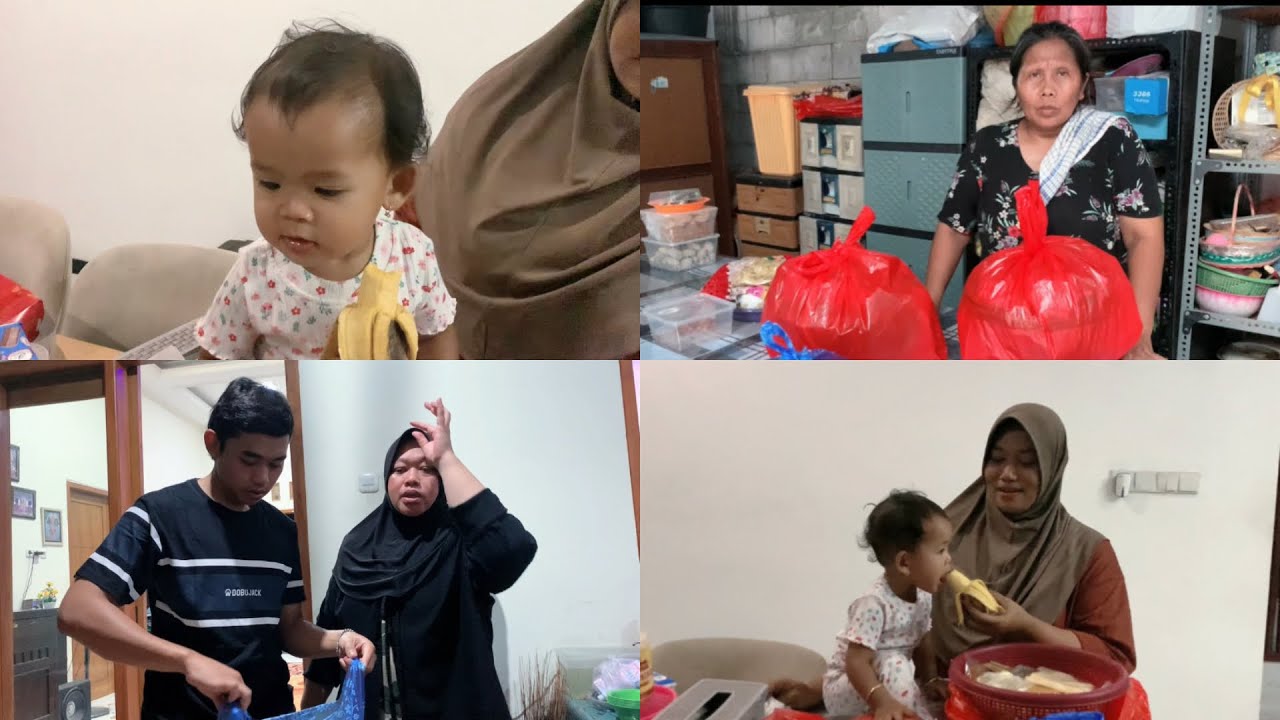 MENGANTARKAN BERKAT KE RUMAH KINARA🤗- keadaan sesudah bancaan berlangsung