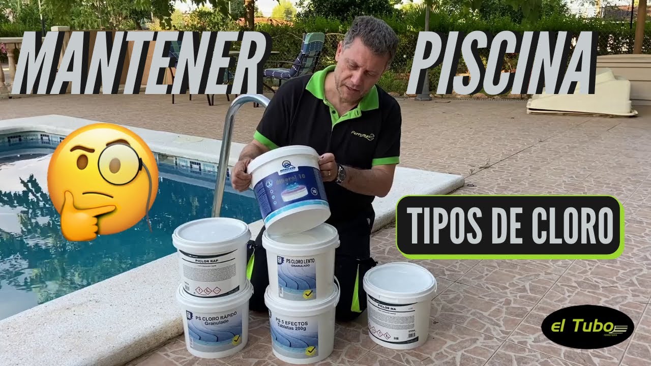 CÓMO MANTENER LIMPIA TU PISCINA - CLORO | Ferretería El Tubo