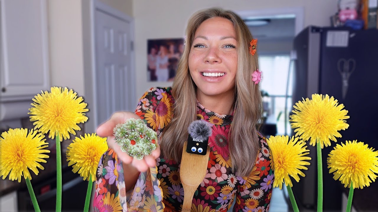 turning backyard weeds into a *gourmet* appetizer