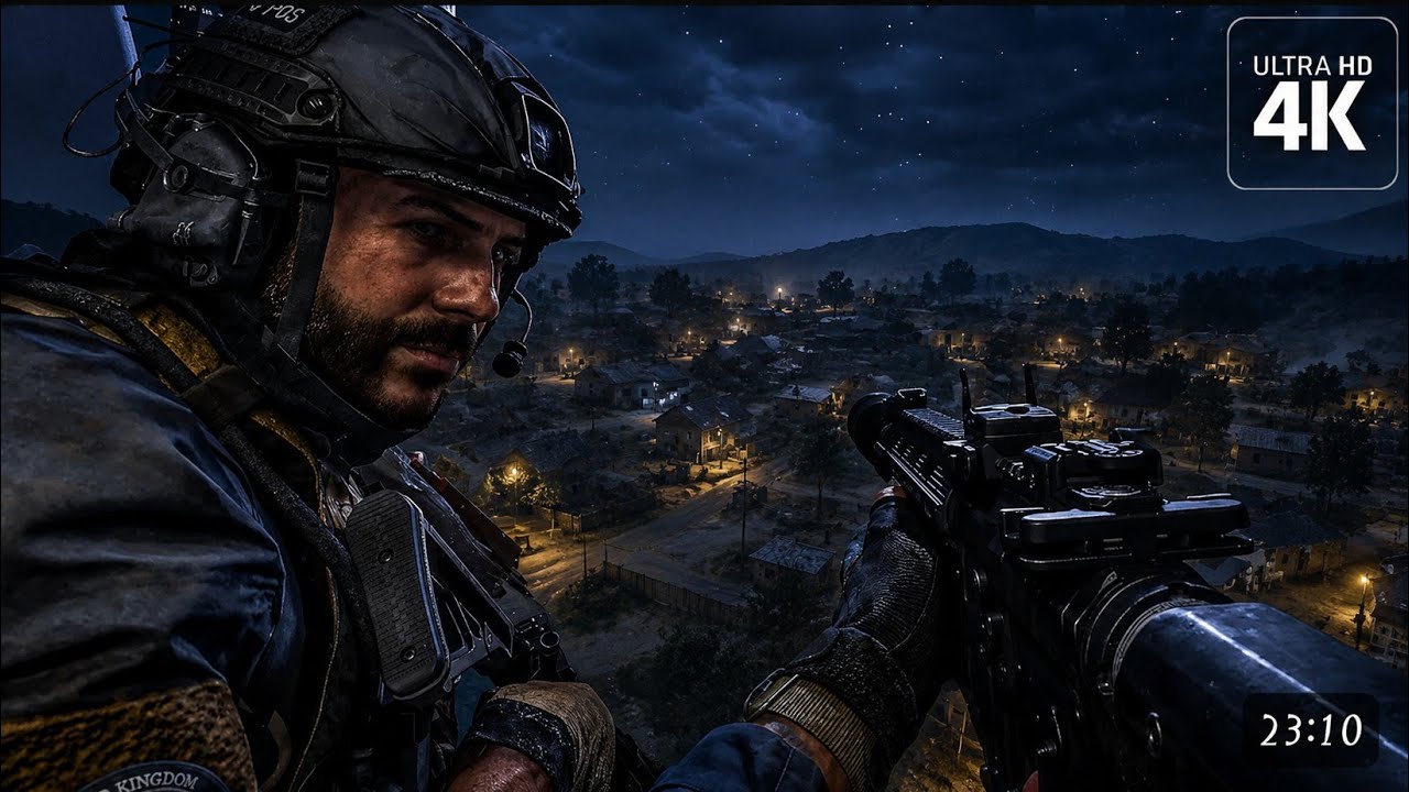 ISI Terrorist Attacks on US Marines | Call Of Duty MW Remastered [4K60FPS] 
