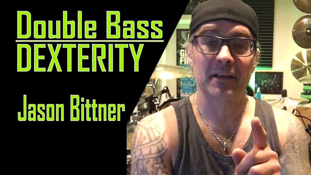 How To Develop Dexterity on Double Bass - Drum Lesson | Jason Bittner
