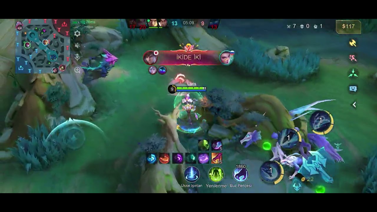 JULİAN SOLO RANK 13 KİLL  7 ASSİST GAMEPLAY Mobile Legends