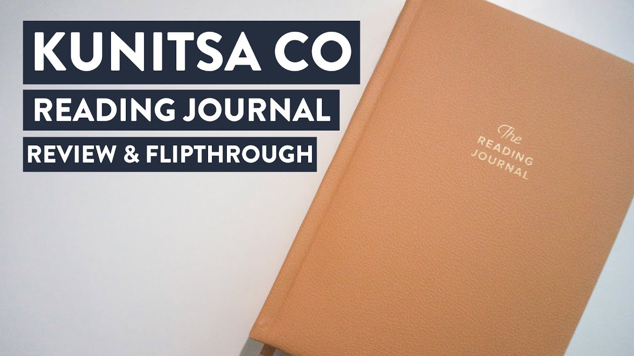 The Reading Journal by Kunitsa Co Review and Flip Through
