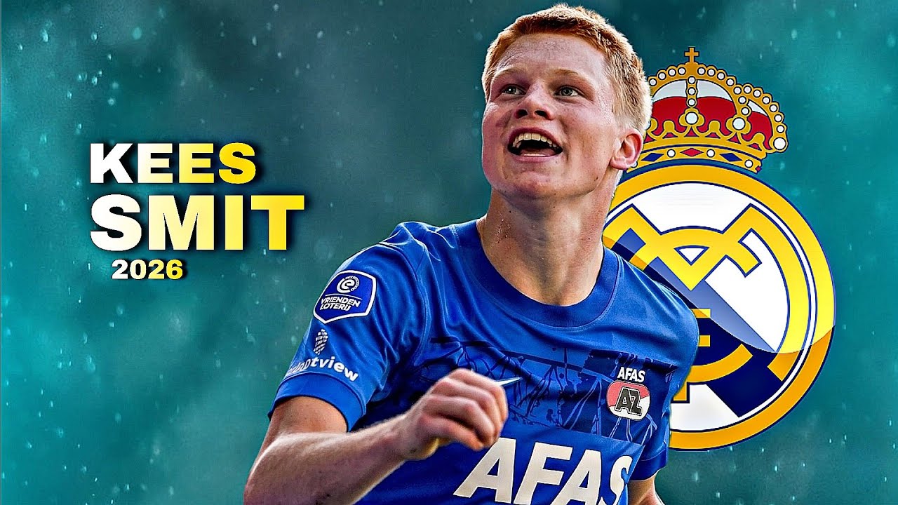 Kees Smit: The Hidden Gem to Rule Real Madrid&rsquo;s Midfield in 🔥Skills, Goals & Assists 2026