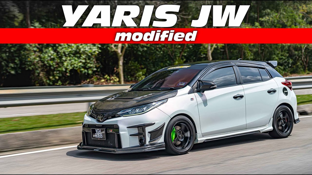 Toyota Yaris Modified GR Carbon Parts - JW Bodykit