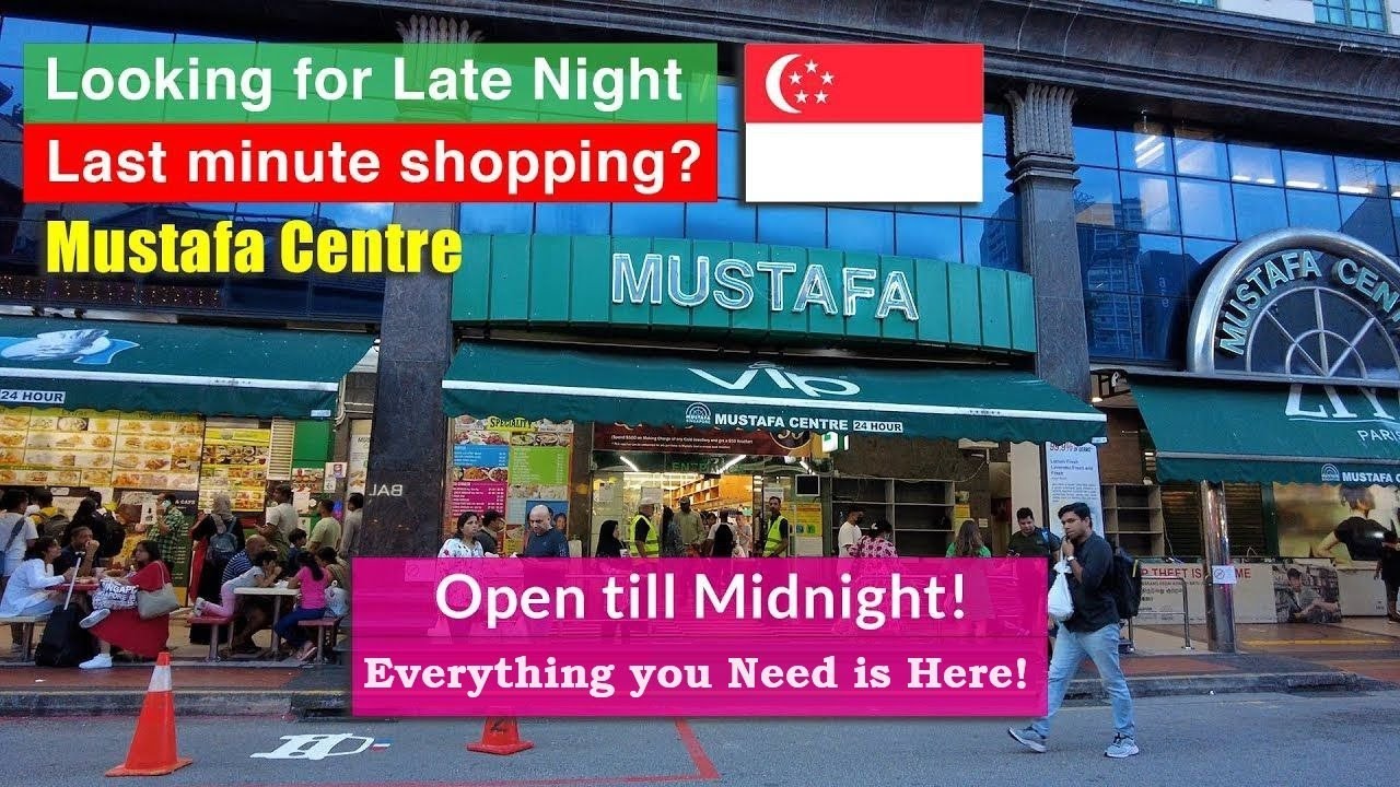 Mustafa Centre Singapore | Perfect Late night Shopping! Mall Open till midnight | Walking Tours 4K