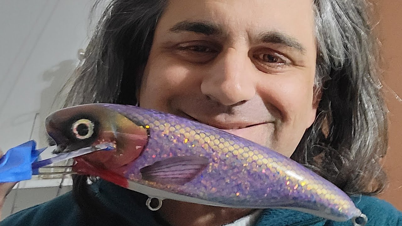 RG22 Outdoor Adventures is live! Lure Making!!!! Part 3 of Making a Musky Bait From Start to Finish.