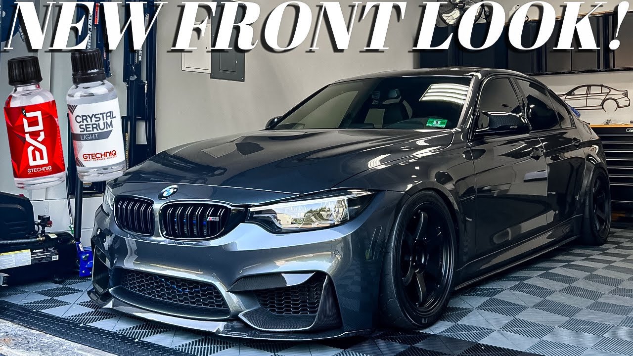 NEW Carbon Fiber Front Lip AND Splitters For My BMW F80 M3!