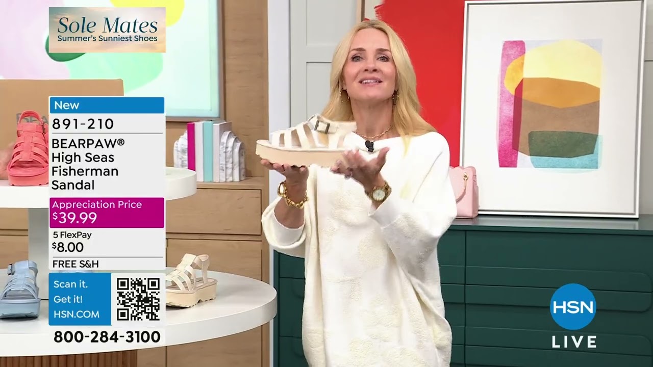HSN | Sole Mates - Summer's Sunniest Shoes 04.18.2025 - 04 PM