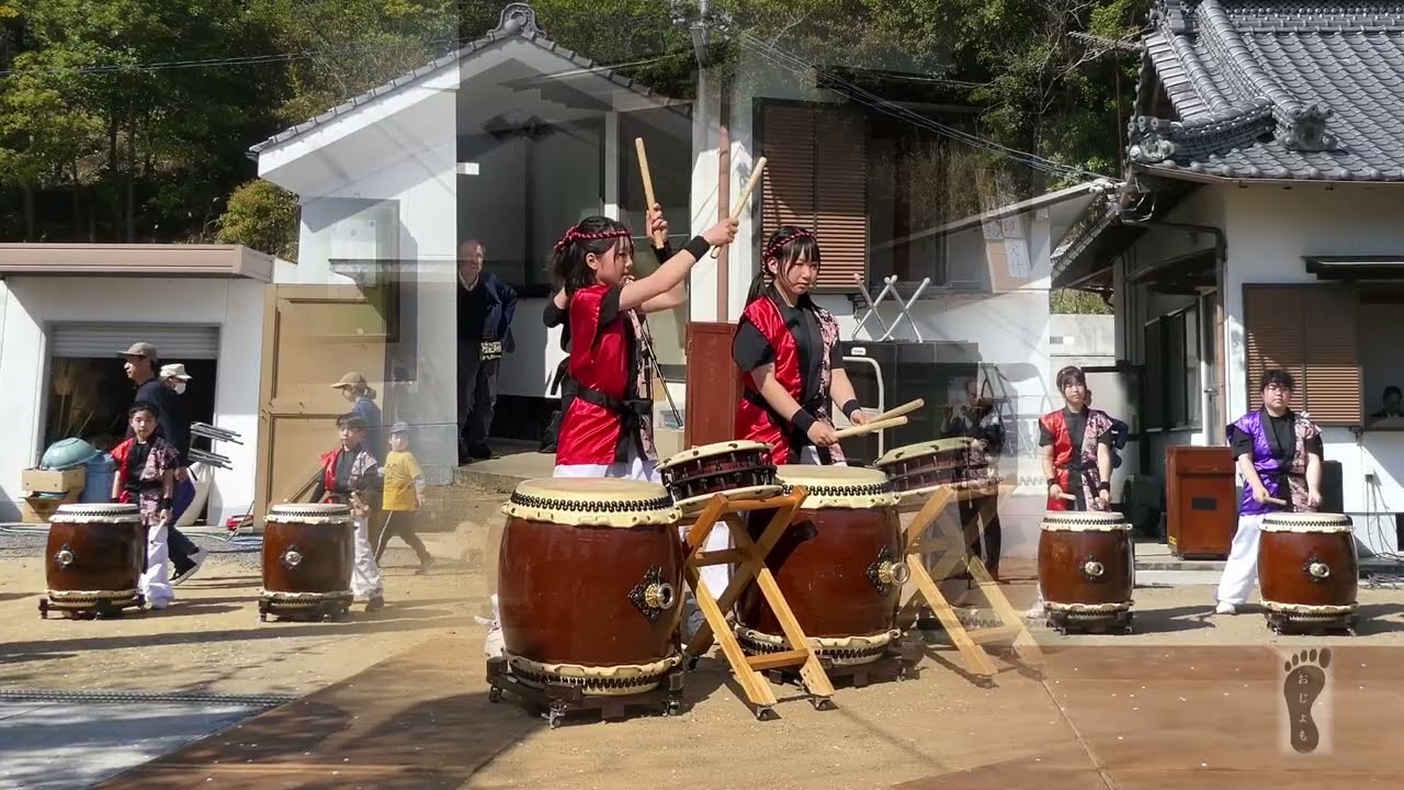 おじょも太鼓:厳島神社1200年式祭