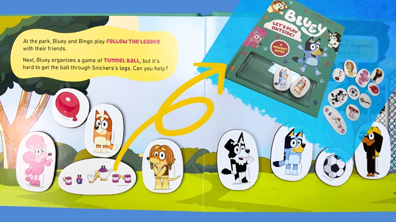 Bluey - Let&rsquo;s Play Outside! Reading and activity book