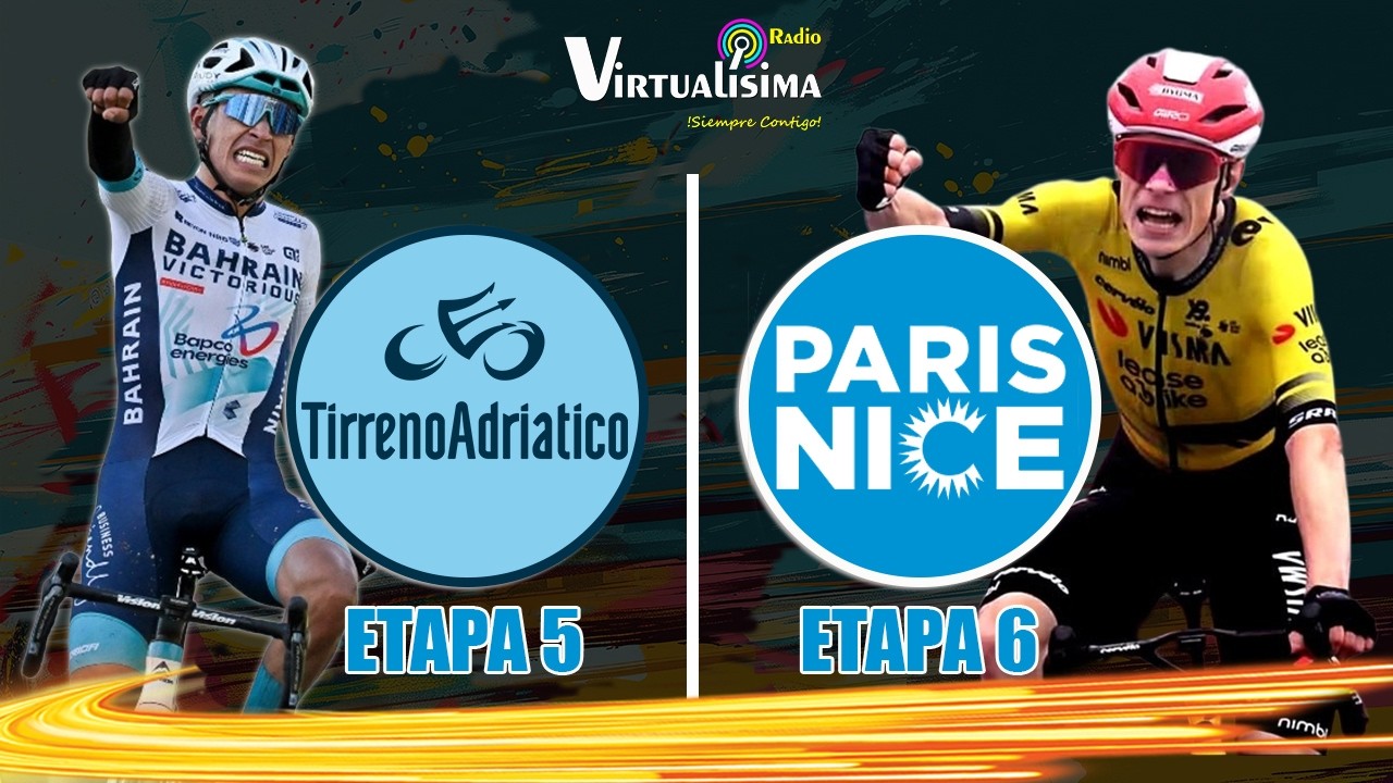 🔴En vivo TIRRENO ADRIATICO 2026 | Etapa 5 | PARIS NIZA 2026 | Etapa 6  #Parisniza #tirrenoadriatico