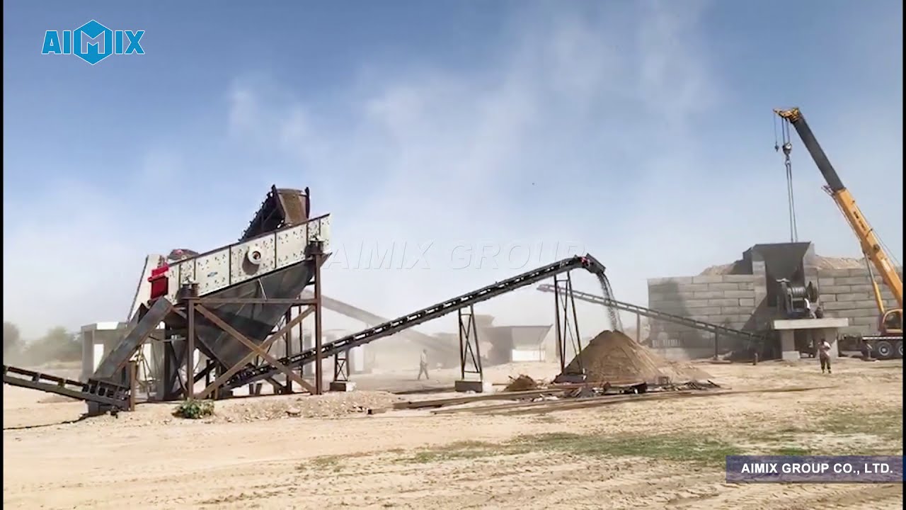 AIMIX Stone Crushing Plant and Screening Plant
