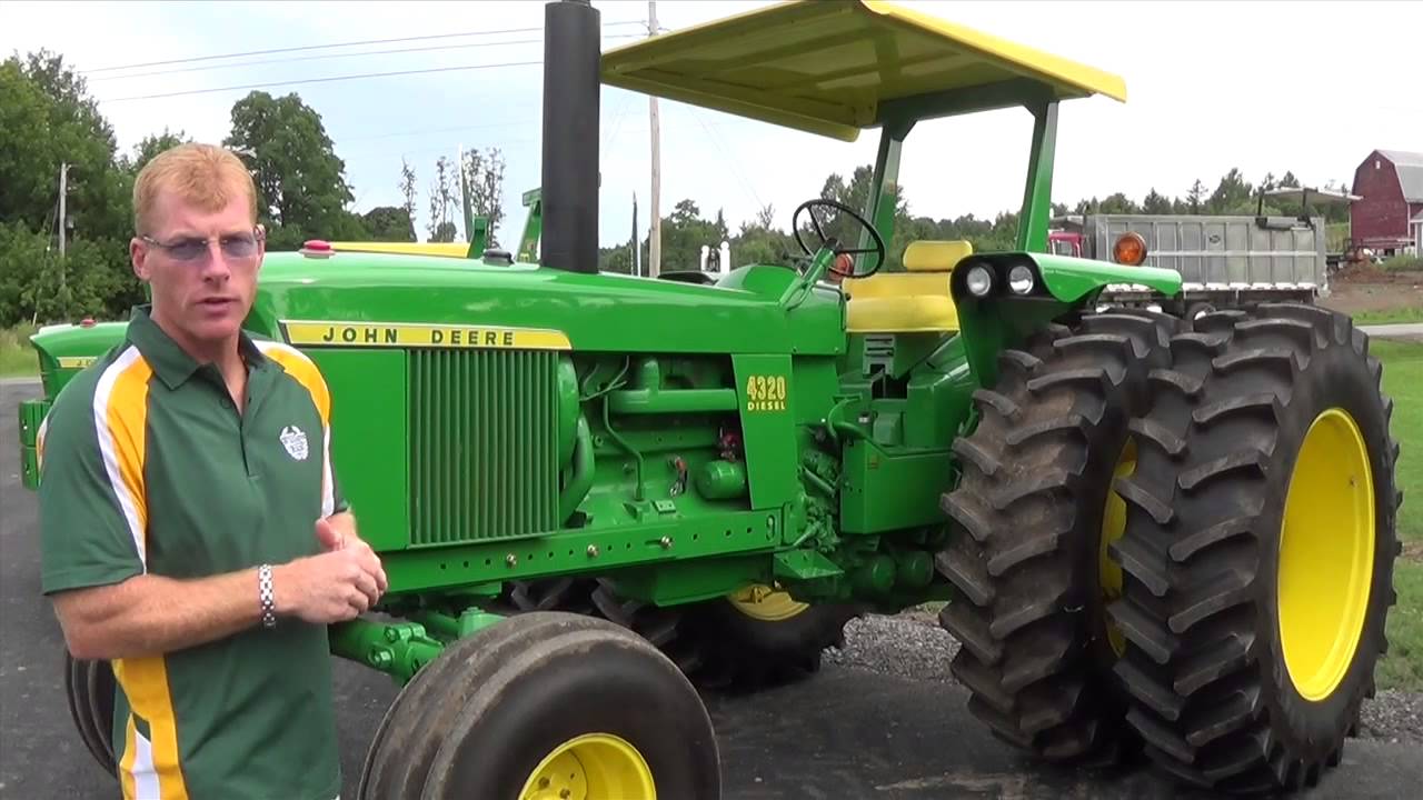 Willow Run Farms JD 4430 & 4320 Restored Tractors