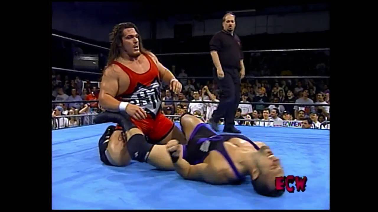 ECW Hardcore TV 1999 10 02 Rhino vs  Chris Daniels  After The Match Spike Dudley Comes Out And Attac