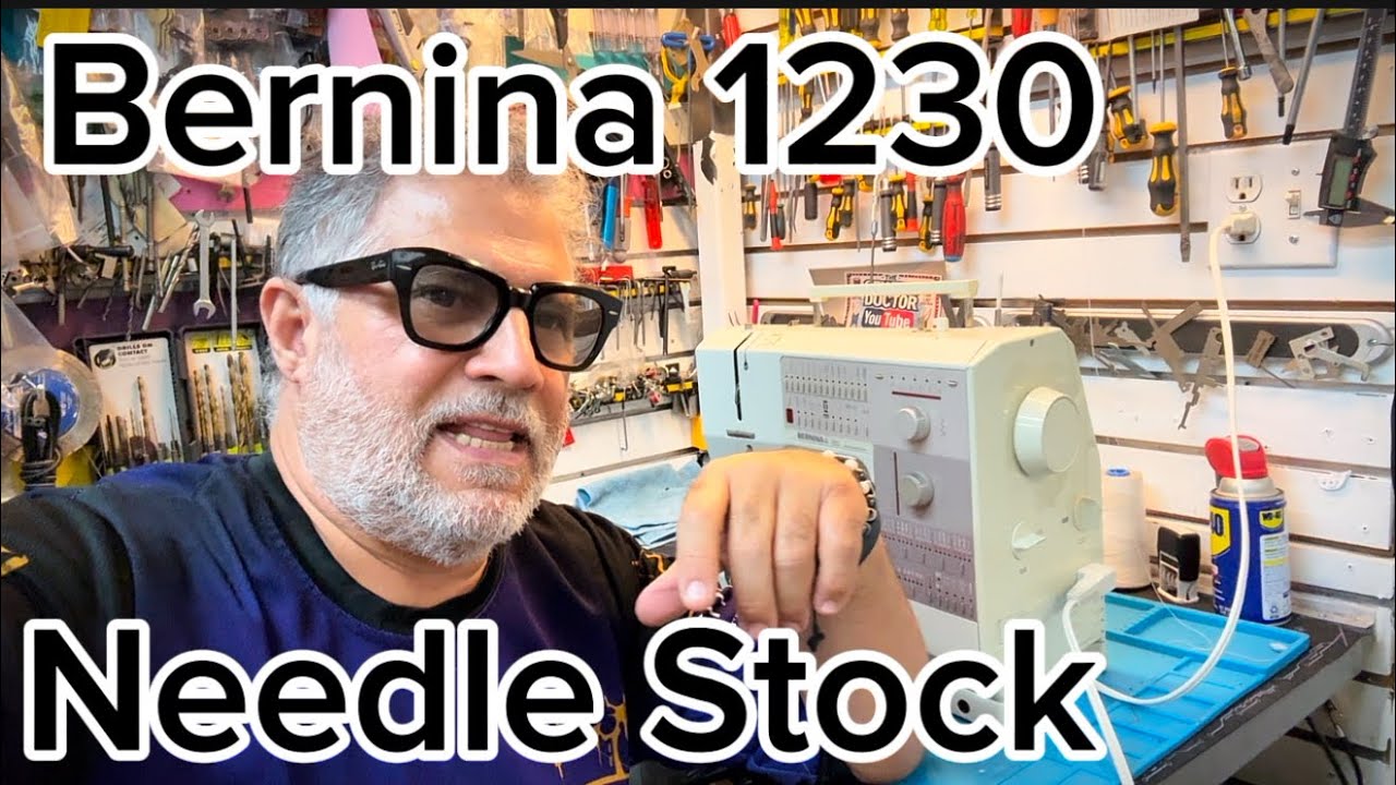 Bernina 1230 Needle Not Moving? Watch How The Sewing Doctor Fixed It!