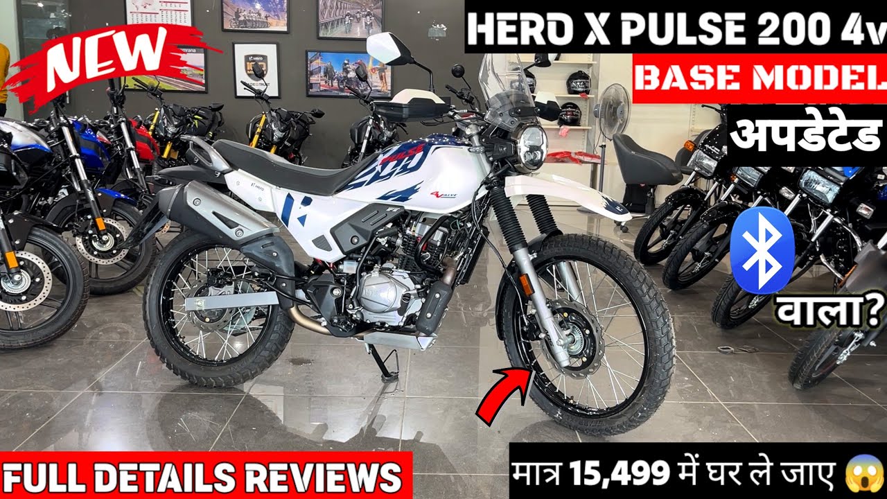 2025 New Hero Xpulse 200 4V Detailed Review | On Road Price Features Mileage | Xpulse 200 