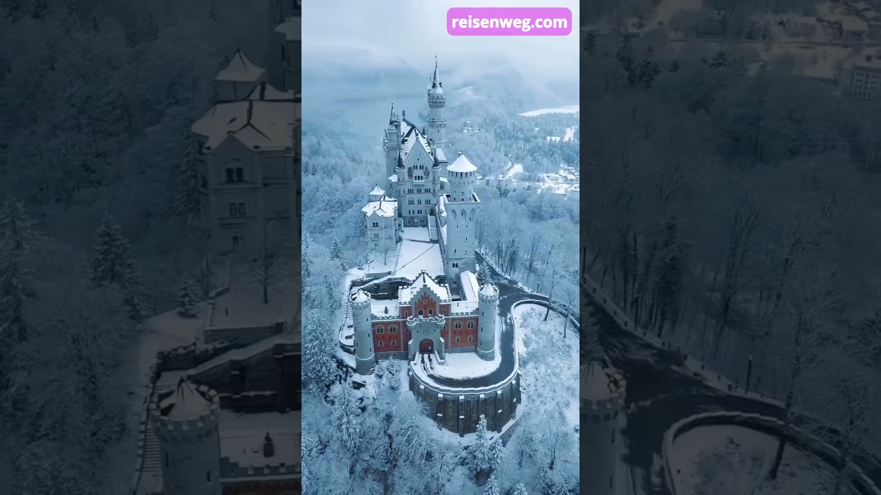 Beautiful Winter in Germany: Snow-Covered Fairytale Towns
