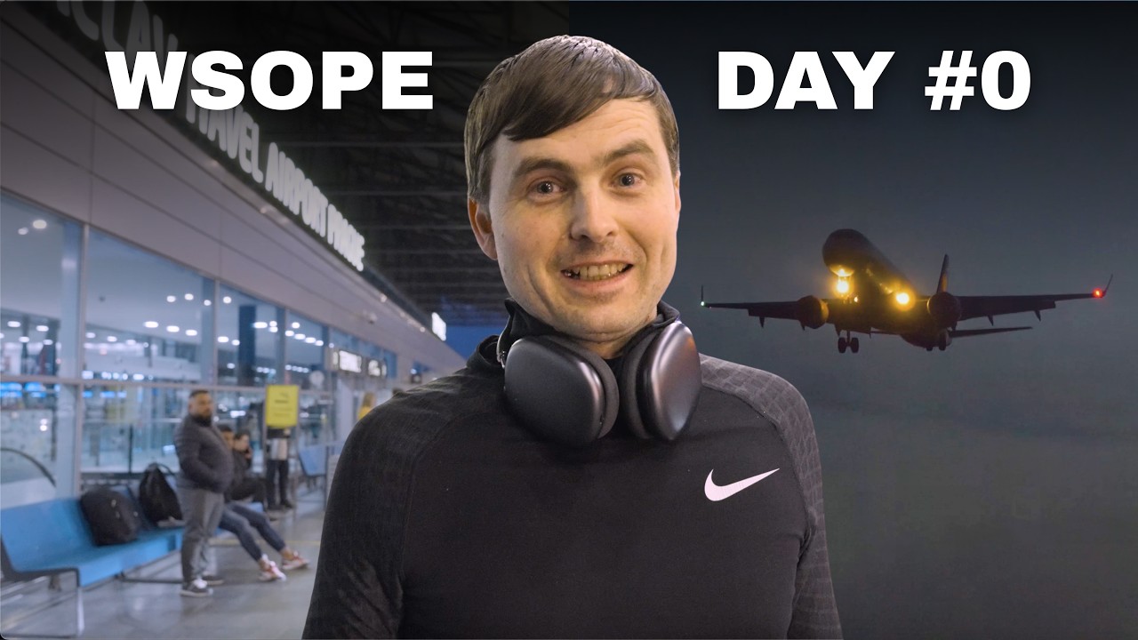 I Just Landed from Vegas&hellip; WSOP Europe Starts Now - WSOPE26 Day #0