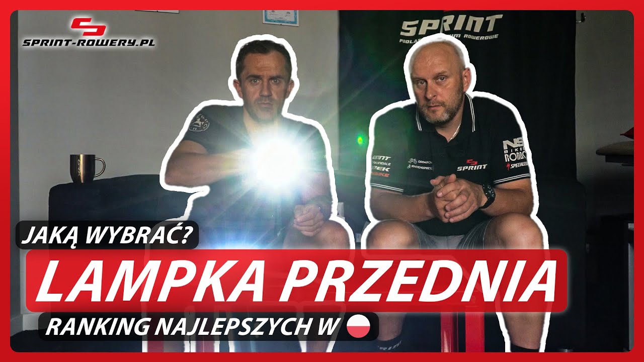 Lampka rowerowa przednia - jaką wybrać? Ranking najlepszych w 🇵🇱