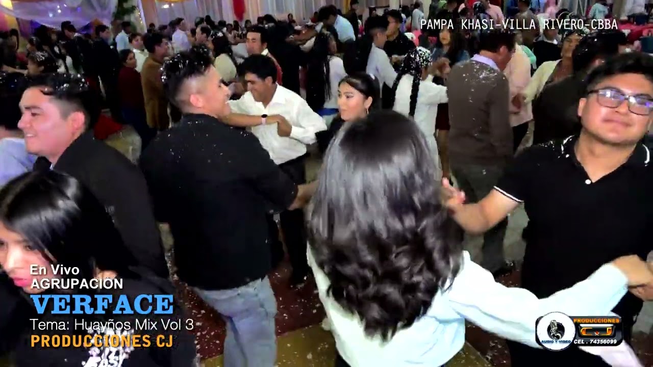HUAYÑOS MIX VOL 3   VERFACE EN VIVO 2025 PAMPAKHASI