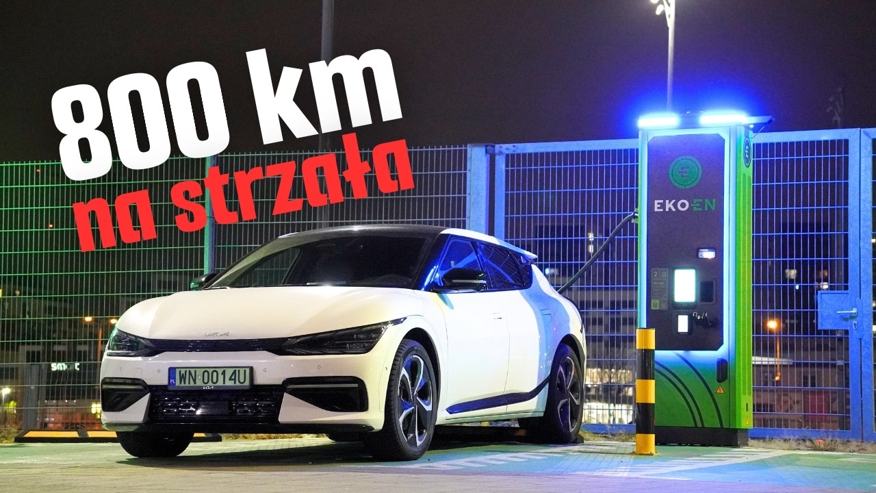 KIA EV6 w 2024 roku ma sens? Trasa 800km ELEKTRYKIEM - Irokez