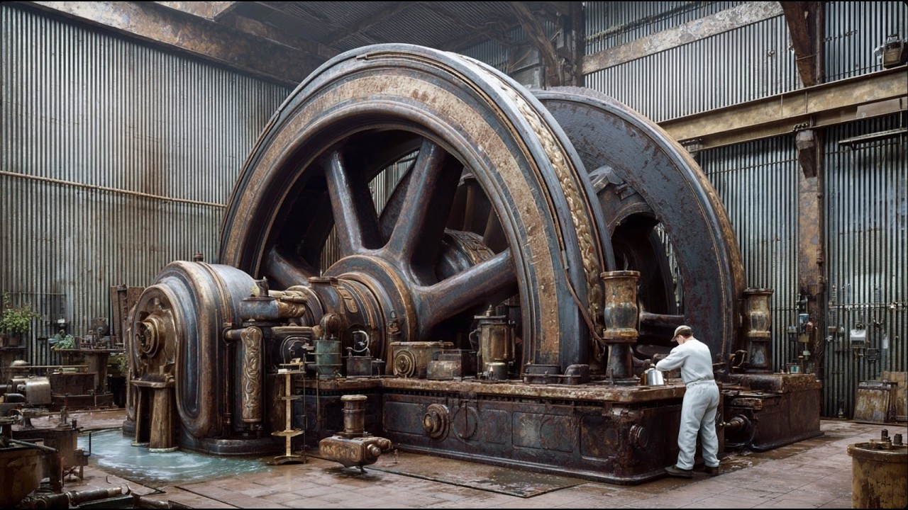 Old Engines Roaring Back to Glory. Fairbanks Semi Diesel Flathead V8 Caterpillar Sixty and Wright.
