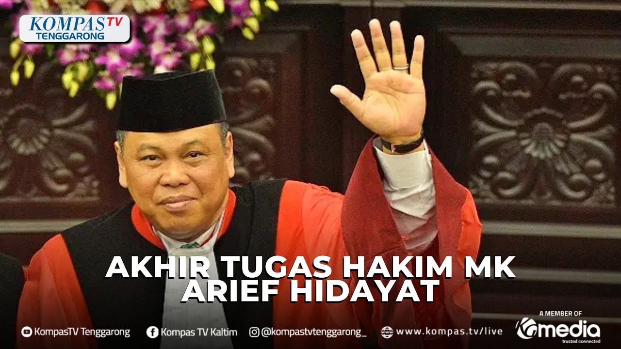 Ketua MK Suhartoyo Menangis di Sidang Terakhir Arief Hidayat