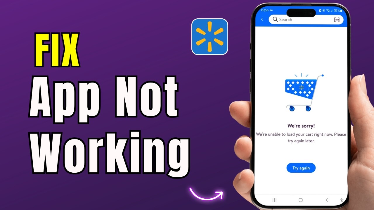 Не работает приложение Walmart после обновления? Как исправить (2026)
