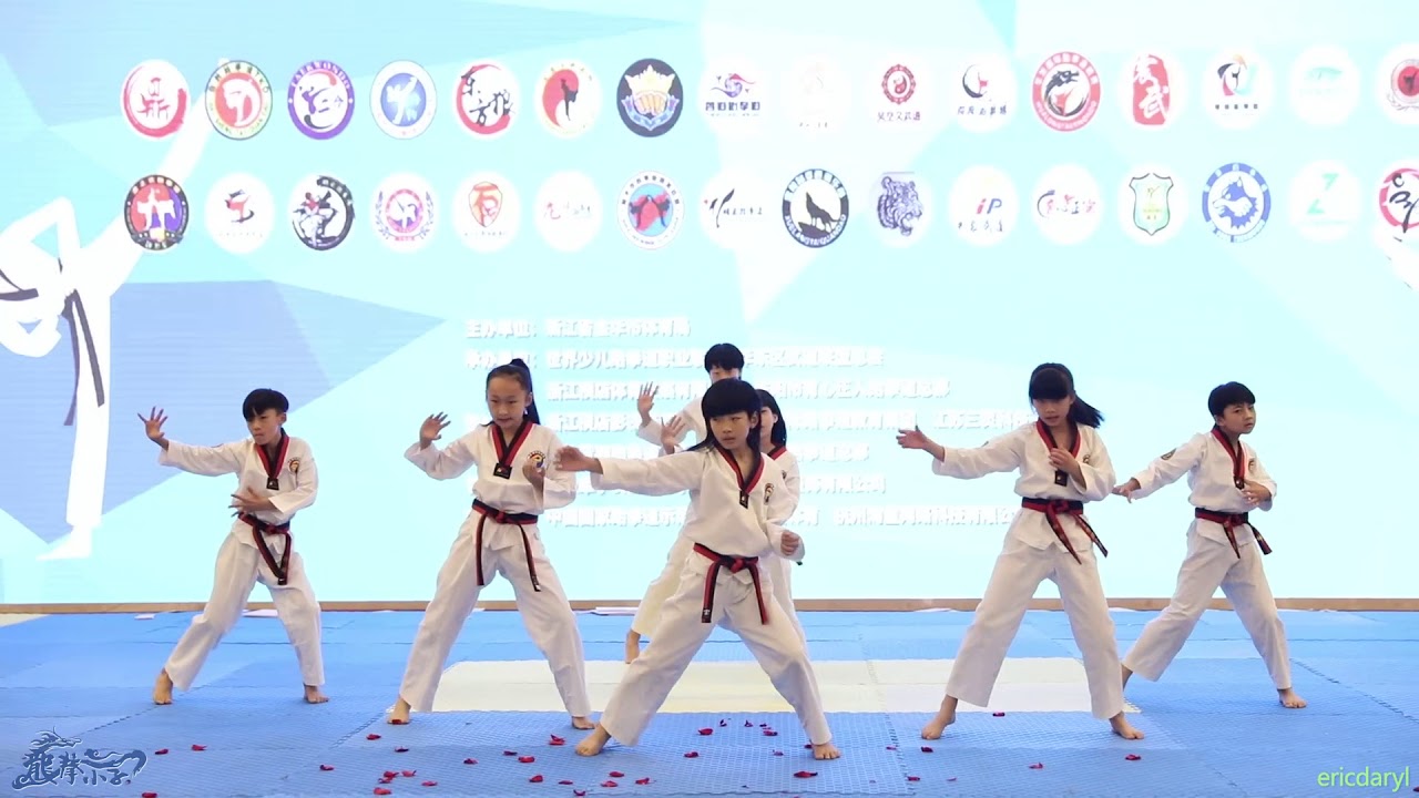 2017.8.25 Dragon Boys Diary：Nationwide Youngests Taekwondo Competition 龙拳小子日记 11：横店影视城 青少年跆拳道锦标赛 开幕式