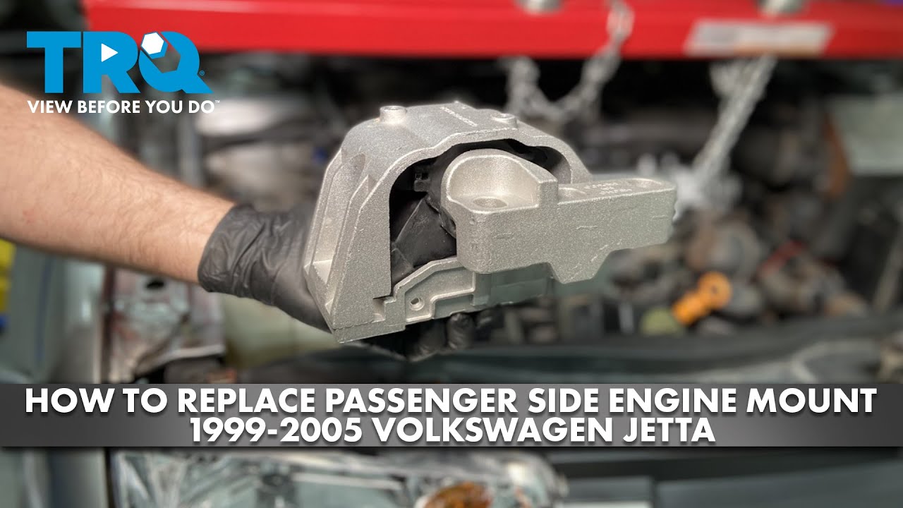 How to Replace Passenger Side Engine Mount 1999-2005 Volkswagen Jetta