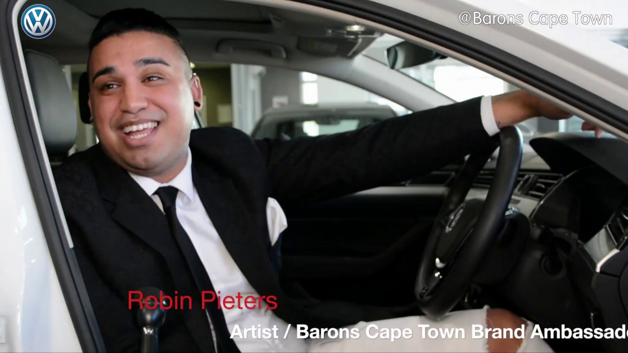 Barons Cape Town Car Sponsorship with singer Robin Pieters August 17