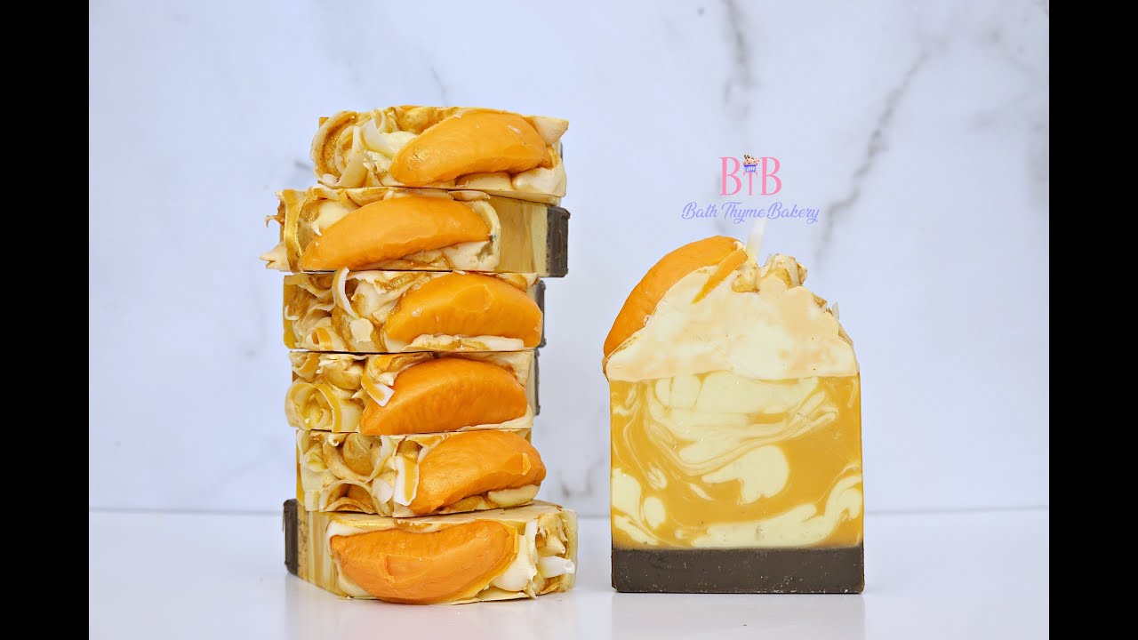 DON'T SOAP WHEN YOU'RE TIRED | Let's Make Creamy Orange | Cold Process Soap Making |Clyde Swirl