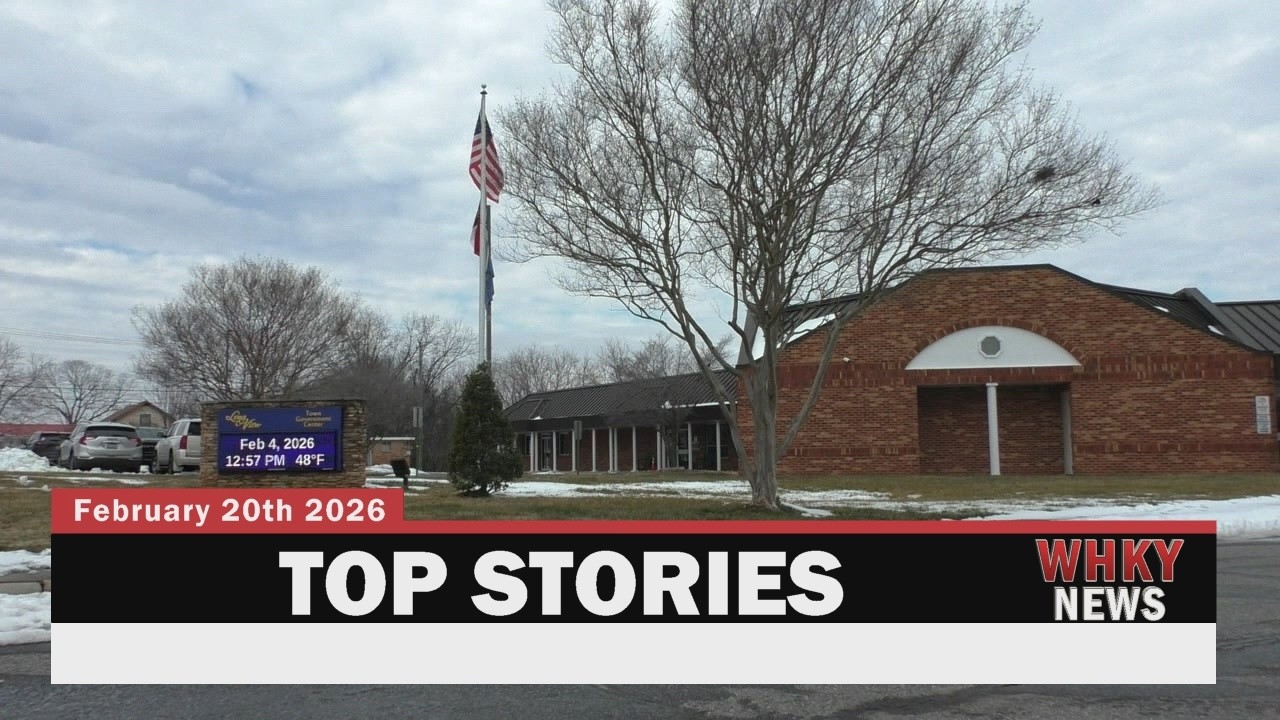 BARN FIRE, STANDOFF SUSPECT JAILED, LONG VIEW IMPROVEMENTS | WHKY Top Stories, Fri. 2/20/26