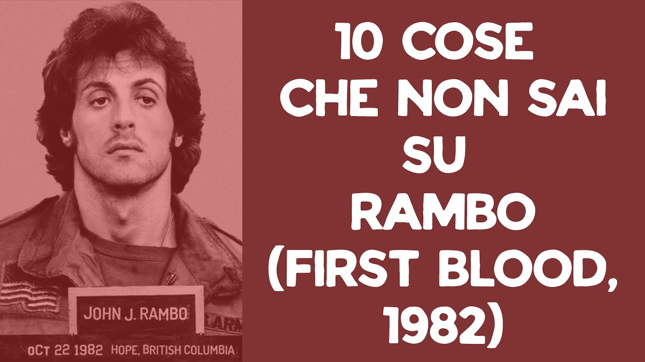 10 COSE CHE NON SAI SU RAMBO  1982 - THE VNTG NETWORK