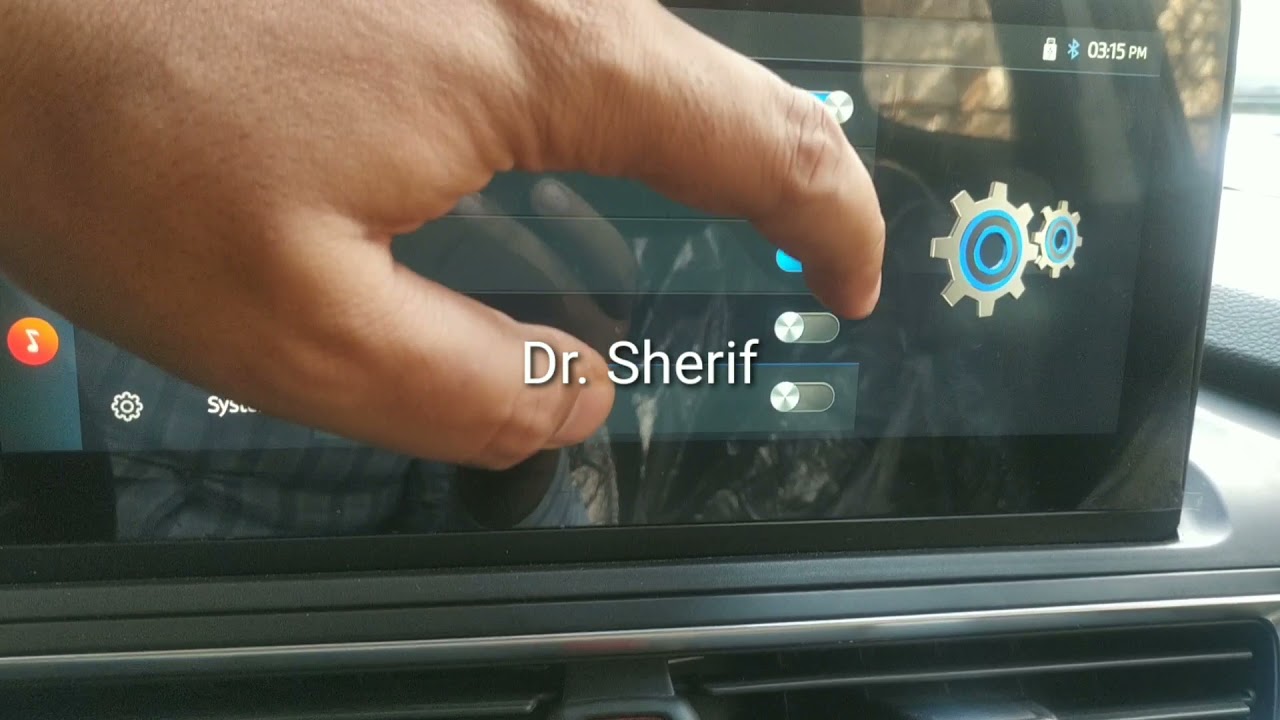 شاشة الوسائط جاك  screen JAC JS3