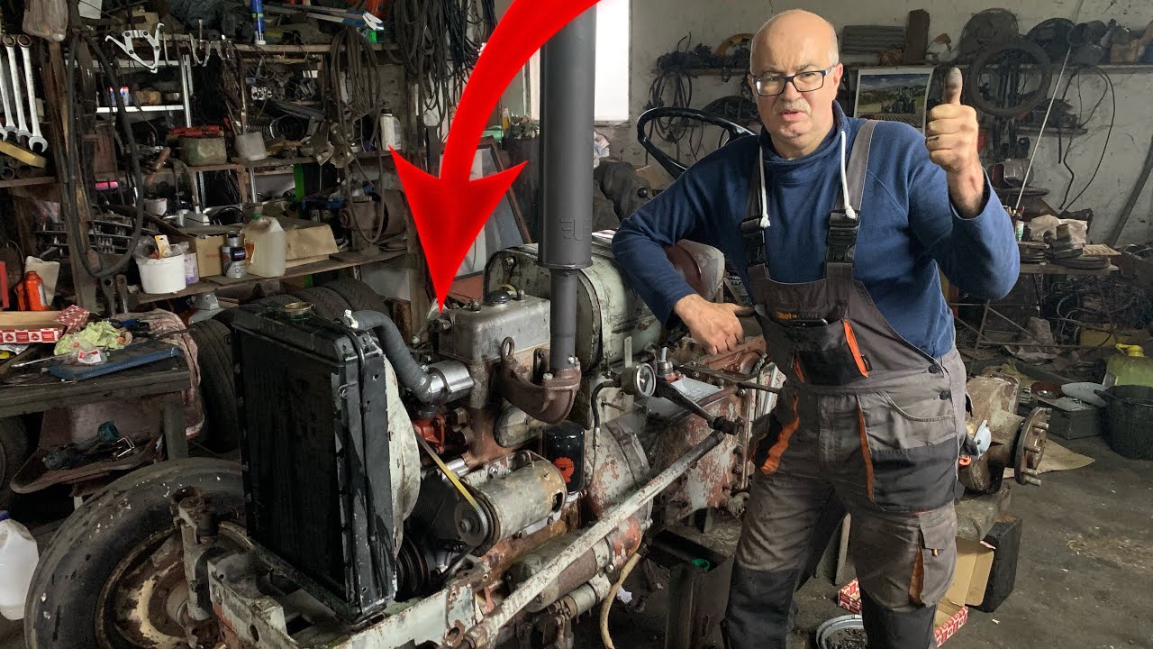 #343- Pierwsze odpalenie po remoncie Ursusa c330! Kapitalka mechaniczna zakończona sukcesem?!