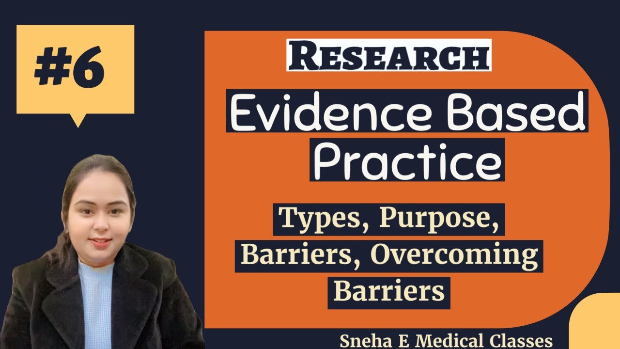 Evidence Based Practice !! Purpose !! Barriers !! Overcoming Barriers !! Research !! Hindi !!