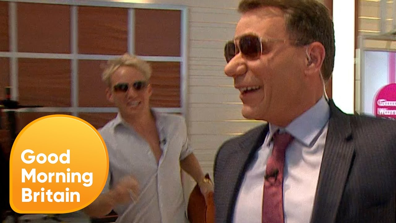 The GMB Team Do the Baywatch Slow Motion Run! | Good Morning Britain