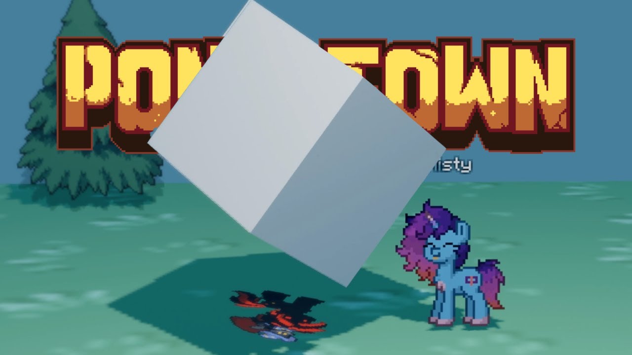 pony.town but it's a Blender animation