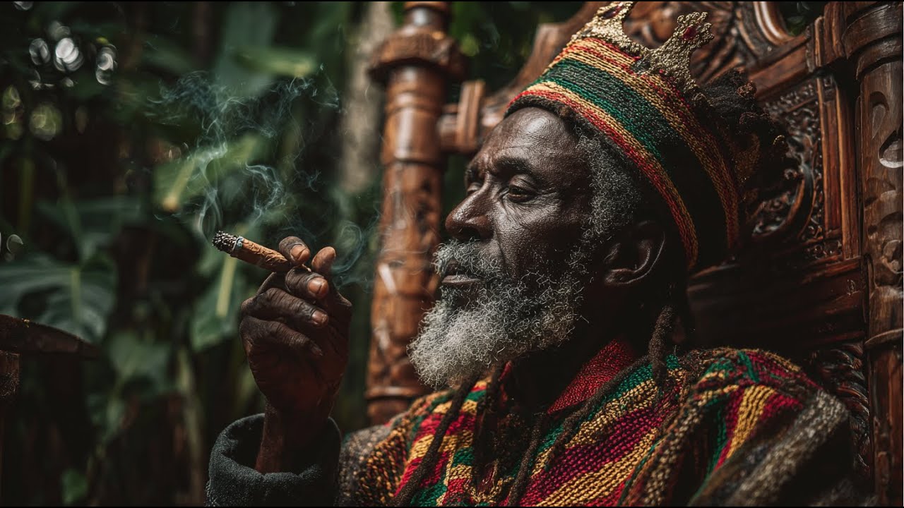 👑🔥 &ldquo;Rasta King Meditation &ndash; Deep Roots & Smoke Vibration 2025&rdquo; 🌿💨