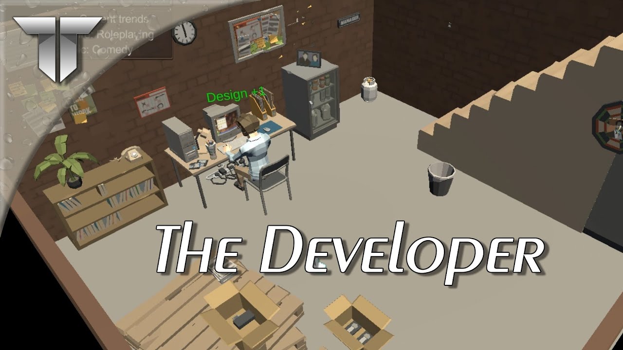 Jogo de Gest&atilde;o de uma Startup de GameDev (V&ecirc; antes de comprar) | The Developer Gameplay PT-PT