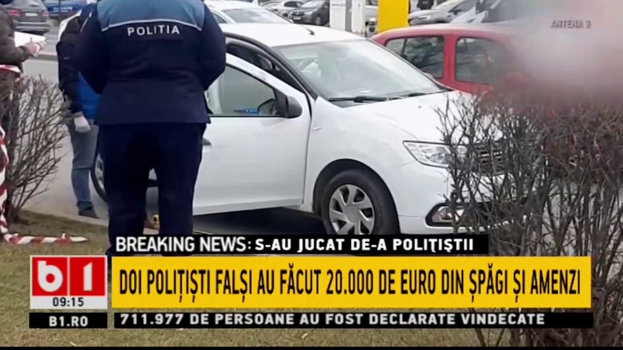 DOI POLITISTI FALSI AU FACUT 20 MII DE EURO DIN SPAGI SI AMENZI_Stiri b1_17 februarie 2021